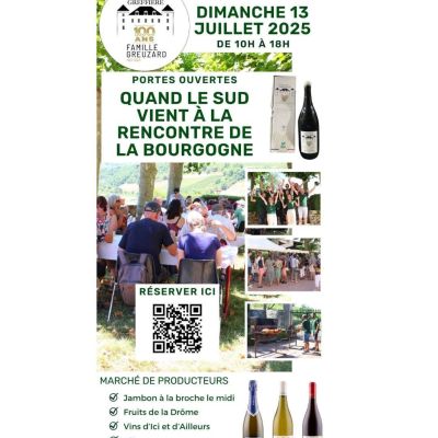 13 Juillet : Portes ouvertes Château de la Greffière